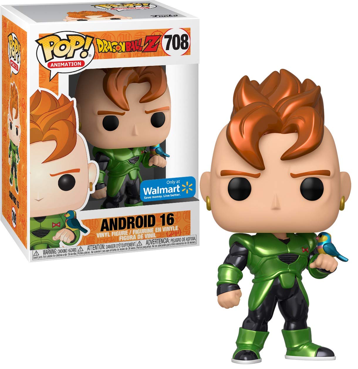 Funko Pop! Animation Dragon Ball Z Android 16 Metallic