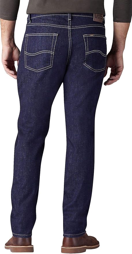 lee men's premium flex denim regular fit