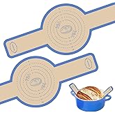 Silicone Bread Sling for Dutch Oven, Silicone Sourdough Baking Sling Non-Stick & Easy Transfer, Sourdough Mat for Bread Bakin