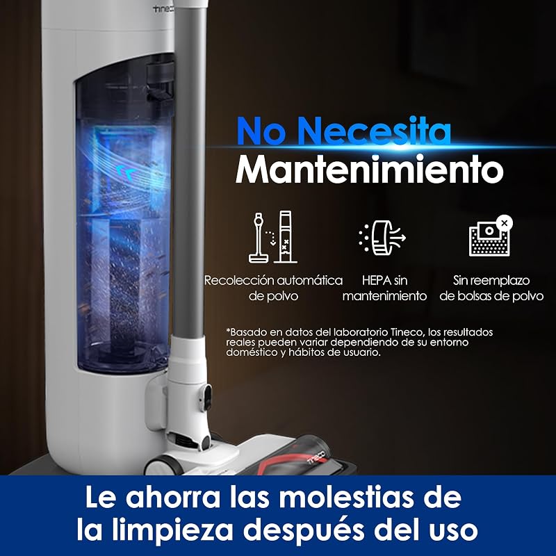 Pure One Station 5 Plus Aspiradora Sin Cable Inteligente, Auto-Empty