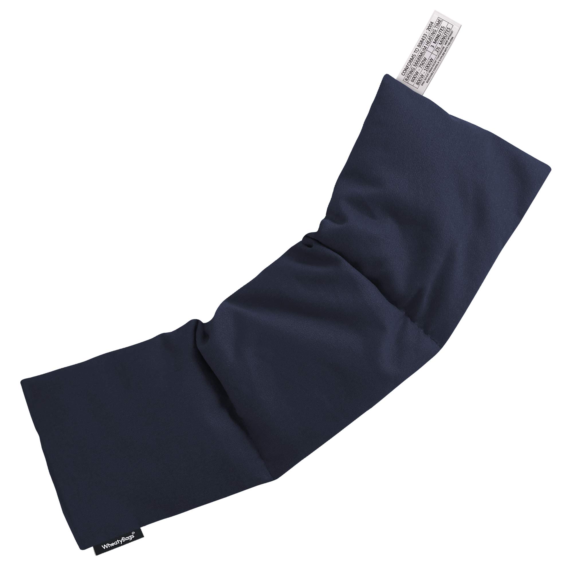 Wheat Bag Extra Large 49cm Rectangle Microwave Heat Pack (cold pack) (Polycotton Fabric - Navy Blue)