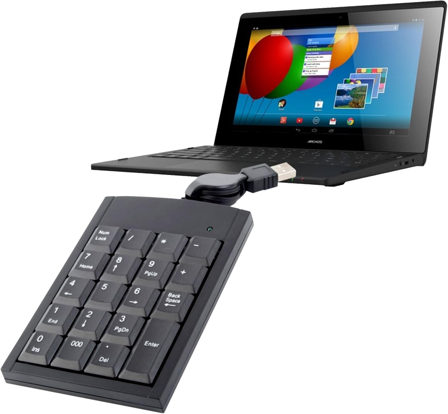 DURAGADGET Small & Portable USB Powered Tablet Speakers