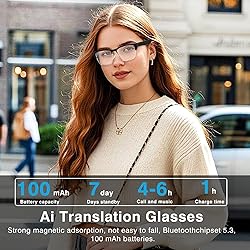 Ai Translation Smart Glasses with