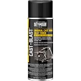 Seymour CA16-48 Cast Blast Spray Paint 12 Ounce (Pack of 1) | Real metal paste creates an authentic cast iron finish; dries to touch in 7 min, resists heat to 250F, stops flash rust