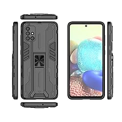 Compatible with Samsung Galaxy A71 Case,Built-in