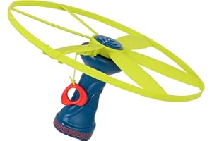 B. toys – Skyrocopter – Sports & Outdoors – Light – Up Disco Flyers – Flying Disc with Lights & Launcher for Kids 5 Years +