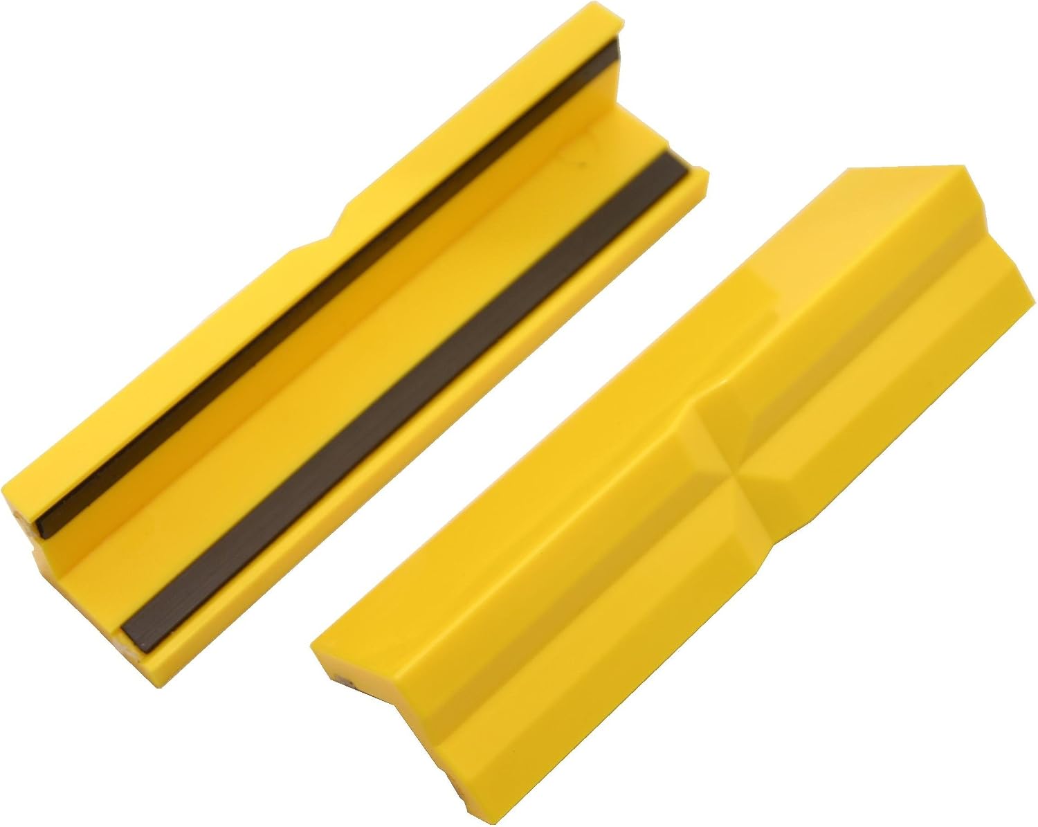 Jaws for vice Plastic magnetisch 125 mm, Pair, Schwarz