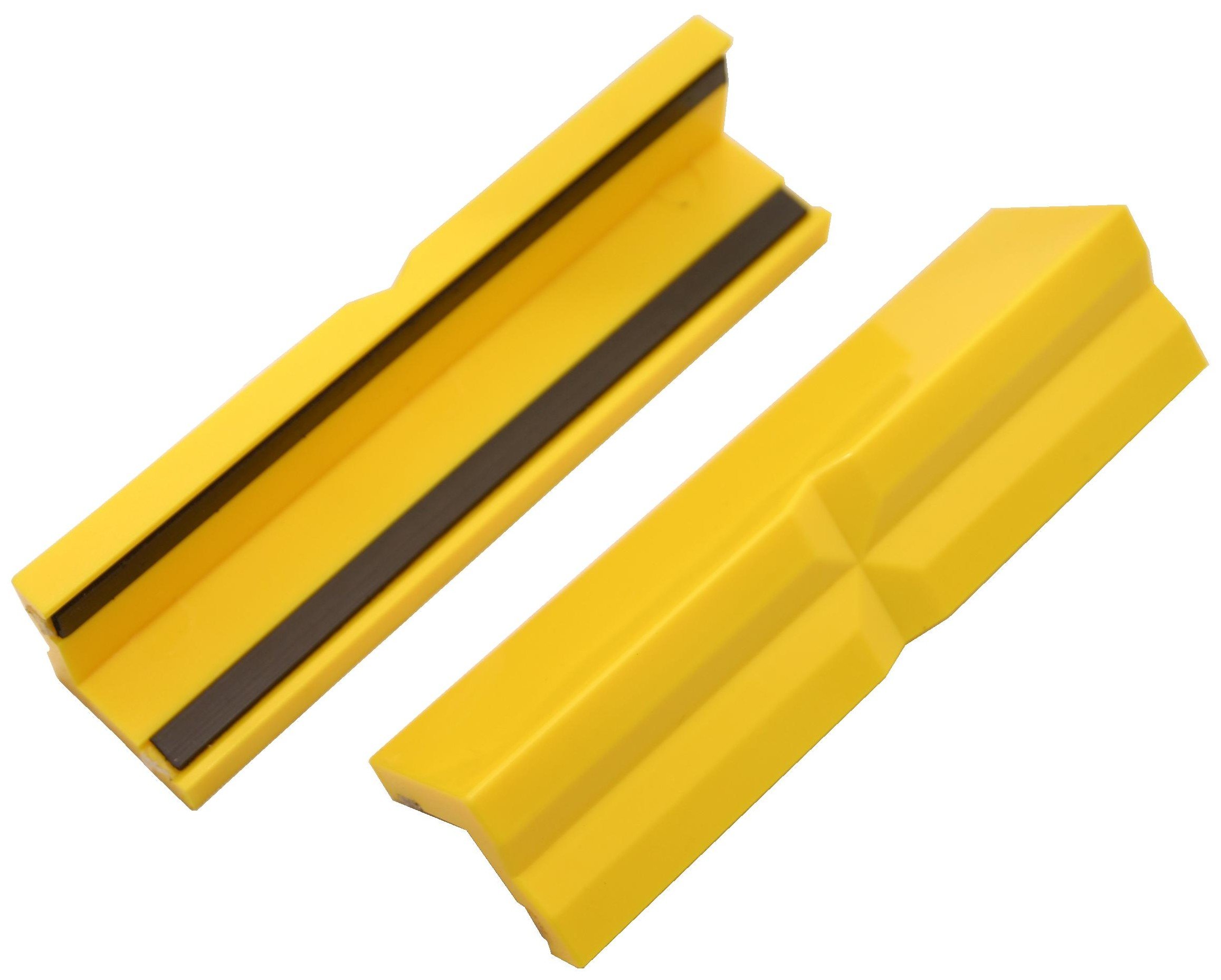 Jaws for vice Plastic magnetisch 125 mm, Pair