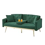 YUNLife&Home Upholstery Futon Sofa Loveseat
