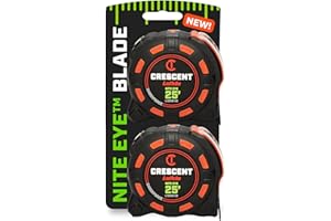 Crescent Lufkin 25 Ft. SHOCKFORCE NITE EYE Tape Measure | 2 Pack | L1325BSET2V-02
