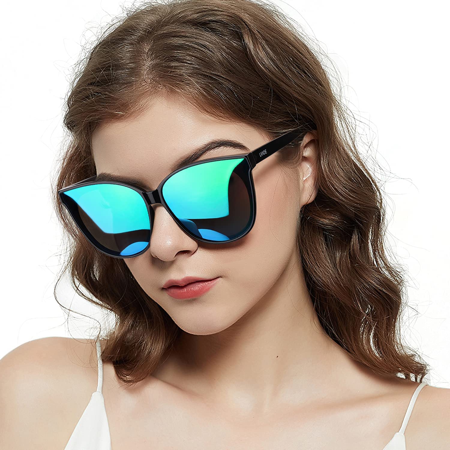 LVIOE Cat Eyes Sunglasses for Women