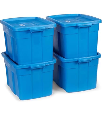 Amazon.com - Rubbermaid Roughneck Storage Tote, 18-Gallons