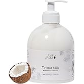 100% PURE Coconut Milk Restorative Conditioner - Moisturize & Repair Replenishing Nutrient Boost for Dry Damaged Hair, Promotes Healthy Growth for Women & Men - Sulfate Free - 16 Fl Oz
