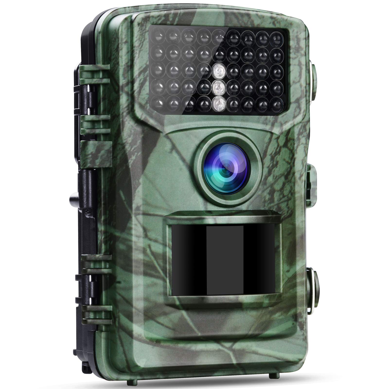 Wildlife Camera 4K 20MP Hunting Trail Camera, 120° Wildlife Monitoring Night Vision Motion Activated Game Cameras 2.0" LCD IP56 Waterproof
