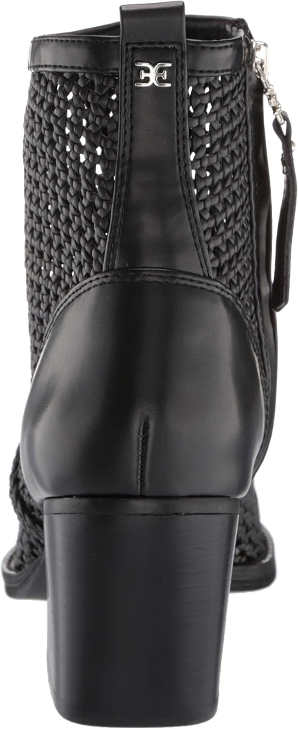 elita woven cap toe bootie