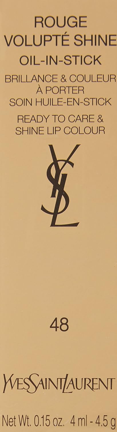 Amazon イヴ サンローラン ルージュヴォリュプテシャインオイルインスティック 48 Smoking Plum イヴ サンローラン メイクアップ 通販