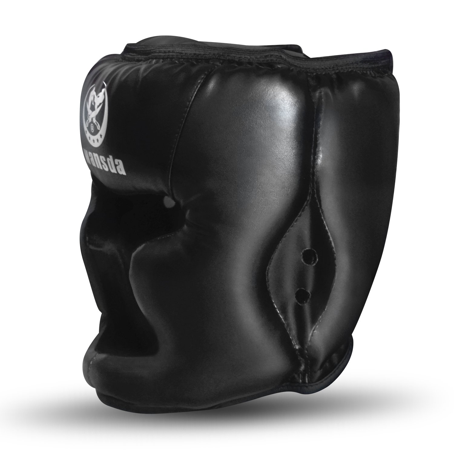 SANJOIN Boxing Headgear, Synthetic Leather MMA Headgear, UFC Fighting