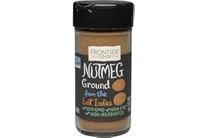 FRONTIER CO-OP Frontier Culinary Spices Ground Nutmeg, 1.92-Ounce Bottles (Pack of 4)