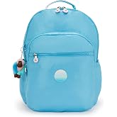 Kipling Seoul Extra Large Metallic 17" Laptop Backpack Sea Blue Met