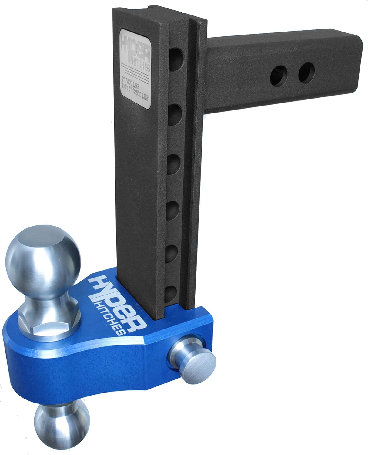 Hyper Hitches Adjustable Drop & Rise Trailer Hitch Solid
