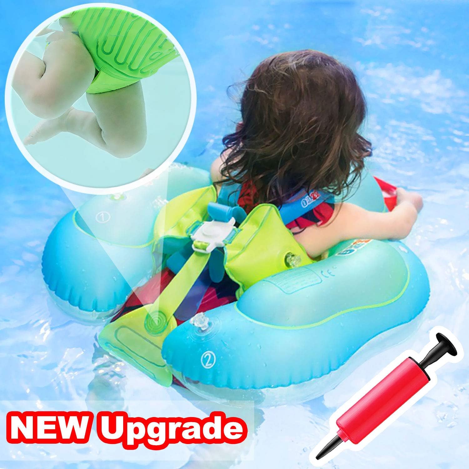 6 month baby swimming float