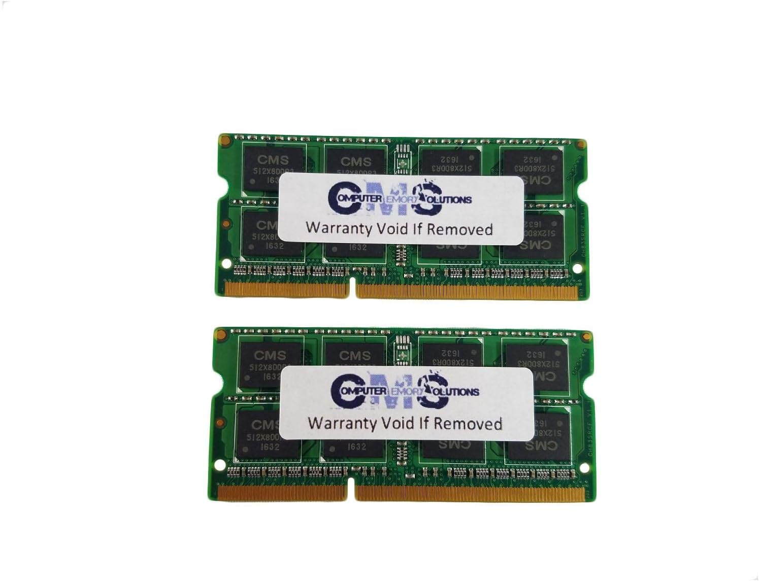 CMS 16GB (2X8GB) DDR3 12800 1600MHz Non ECC SODIMM Memory Ram Upgrade Compatible with HP/Compaq® Pavilion Dv7-6B63Us, Dv7-6B71Nr, Dv7-6B73Nr - A10