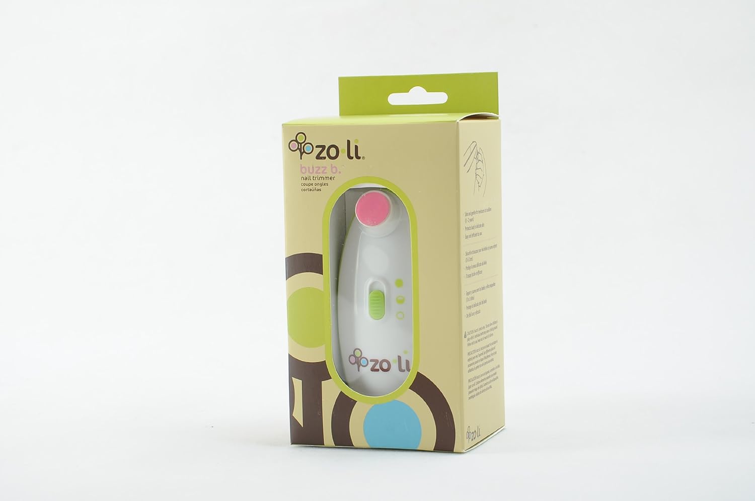 Zoli Buzz B Lime à Ongles électrique Pour Bébé Timi Leslie