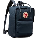 Fj&auml;llr&auml;ven Kanken Laptop 15 Backpack - Padded Laptop Sleeve, Durable Vinylon Fabric - School, Travel, Navy