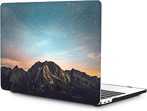 OneGET MacBook Pro 13 Inch Case with Touch Bar Laptop Case MacBook Pro13 2016-2019 Release A2159 A1989 A1706 A1708 MacBook Cover for Cute MacBook Pro Case 13 Hard Shell Shooting Stars (S3)