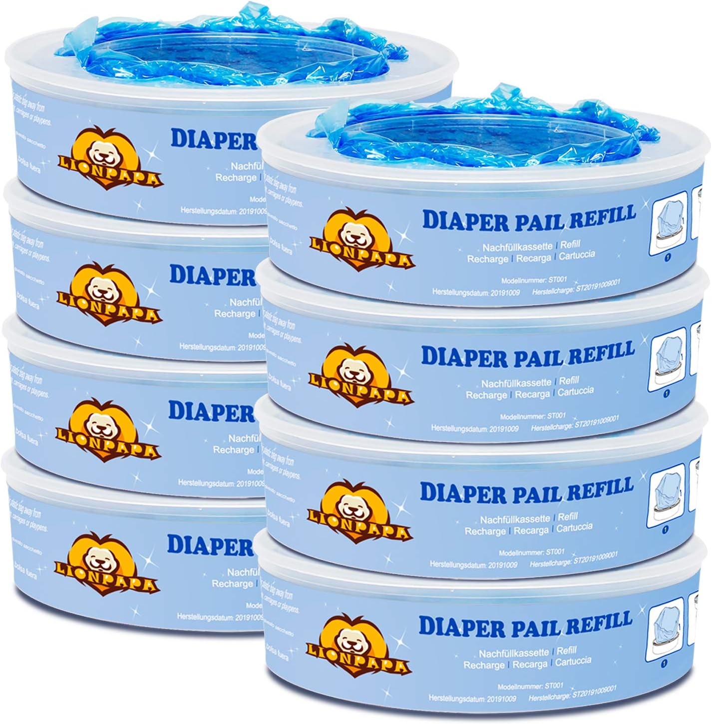 diaper genie refill 2 pack