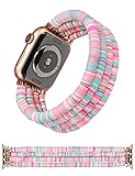 TOYOUTHS Heishi Beaded Bracelet Compatible with