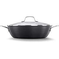 Calphalon 1932442 Classic Nonstick All Purpose Pan with Cover, 12-Inch, Grey