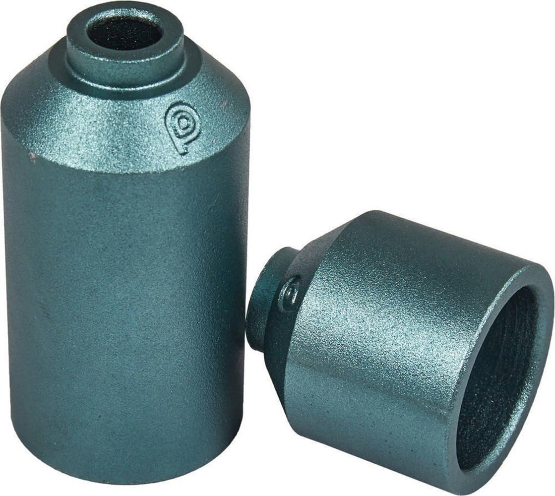 scooter District HT-Series Steel Pro Pegs Set (Light Blue)