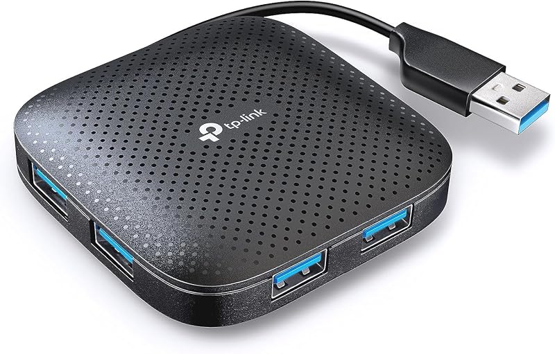 UH400 Hub USB 3.0 4 Porte Multipresa Cavo Pieghevole Portatile