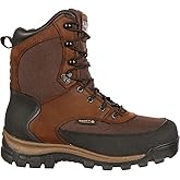 ROCKY mens Men's Insulated Waterproof Boots With Great Traction