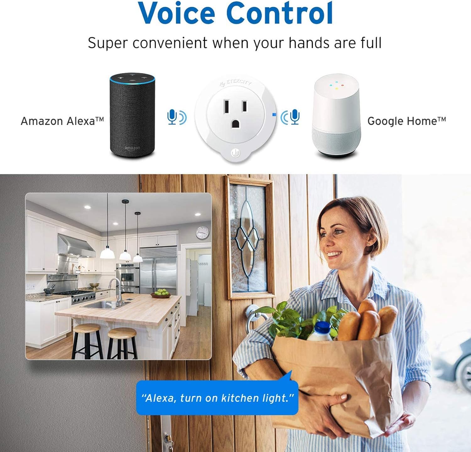 etekcity smart plug google home