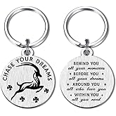 Alotozo Animal Lovers Gifts for Women Men, Birthday Christmas Graduation Gift Keychain for Son Daughter Best Friend