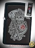 29489 Son of Anarchy Reaper Emblem Black Matte