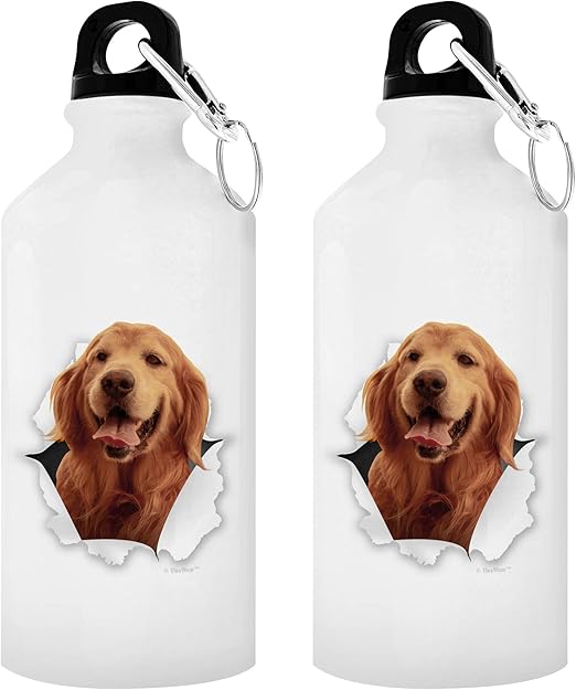 golden retriever water bottle