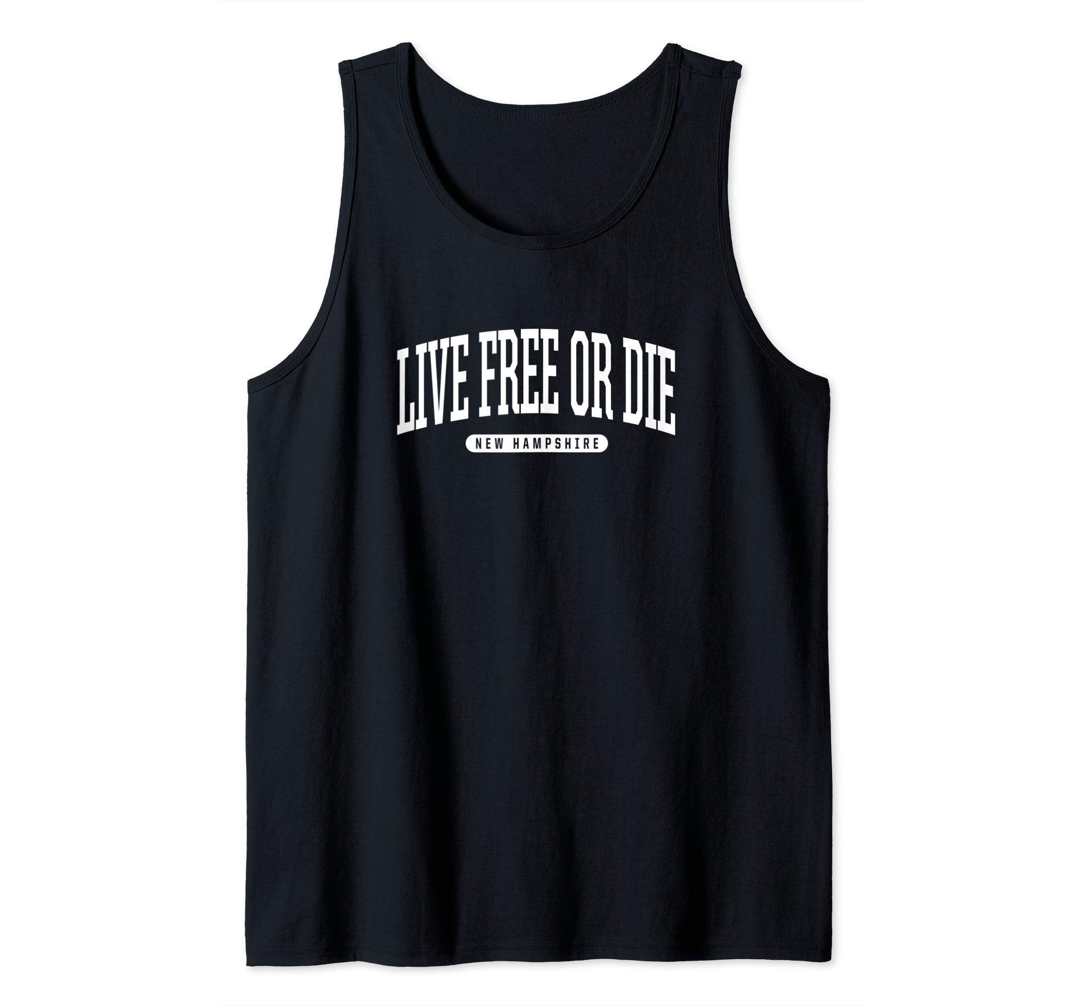 Photo 1 of * color blue*
College Style Live Free or Die New Hampshire Souvenir Gift Tank Top size large