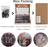 FandWay 720Pcs Bolts Nuts Set M3 M4 M5 M6 Hex Socket Cap DIN912 12.9 view 8
