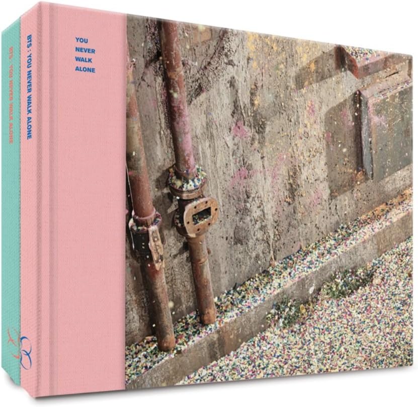 BTS BANGTAN BOYS - You Never Walk Alone [ LEFT + RIGHT SET ] CD, Photobook, Photocard, 2 Official Folded Poster, Special Standee, Extra 7 Photocards Set