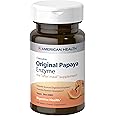 American Health Original Papaya Enzyme Chewable Tablets - Promotes Nutrient Absorption and Helps Digestion - Gluten-Free, Vegetarian - 100 Count, 33 Total Servings