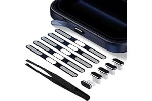 IMCOMOR 5Pack USB C Dust Plug for iPhone 17 Pro/17 Pro Max, USB Type C Charging Port Cover Dustproof Protector with Speaker Mesh Anti Dust Cover Accessories for iPhone 17 Pro/17 Pro Max, Deep Blue