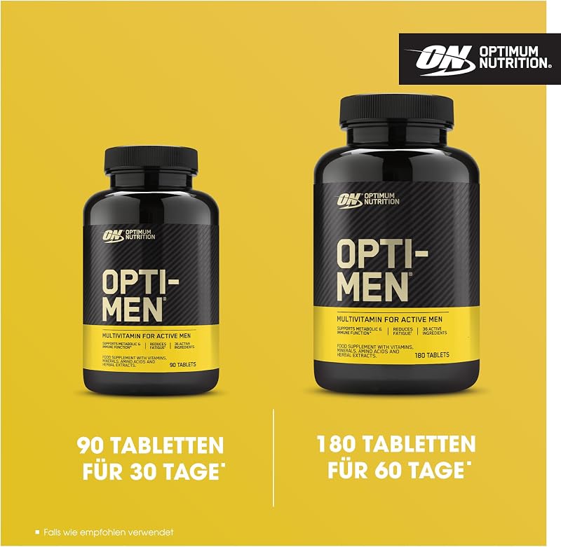 Opti-Men, Hochdosiertes Multivitamin für aktive Männer