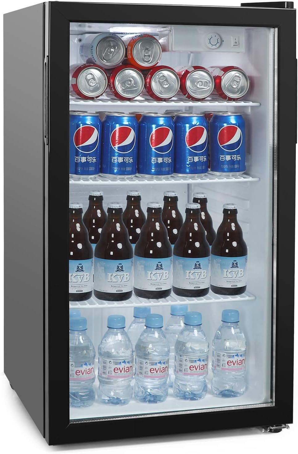 Northair Beverage Refrigerator Cooler 100 Can Mini Fridge