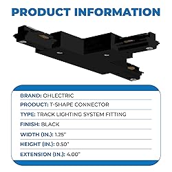 OhLectric Track Lighting - T-Style Conduit Fitter