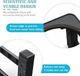IOKHEIRA Raised Dog Bowls with Stand 4 Height Adjustable 2 Bowls view 6