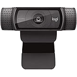 Logitech HD Pro Webcam C920, Widescreen Video Calling and Recording, 1080p Camera, Desktop or Laptop Webcam