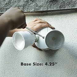 2 Packs LUTEC P6221W 1130 Lumen 15 Watt 28 LED